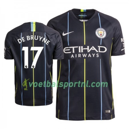 Manchester City De Bruyne 17 Uit Shirt 2018-19